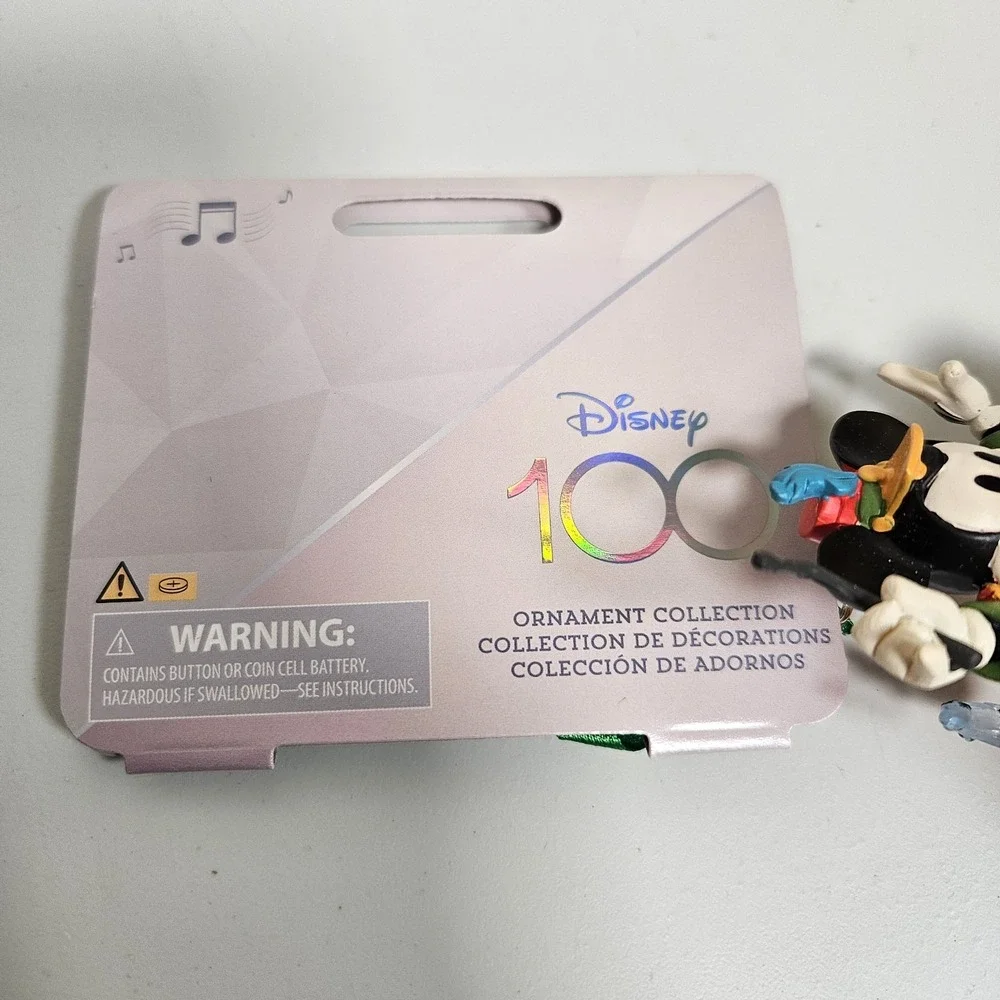 Disney100 The Band Concert Mickey Mouse Musical Living Magic Sketchbook Ornament